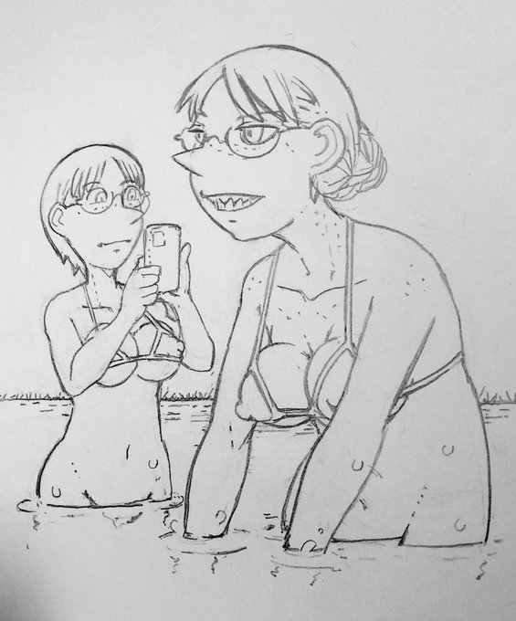 週末らくがき
【ヌードリング】 