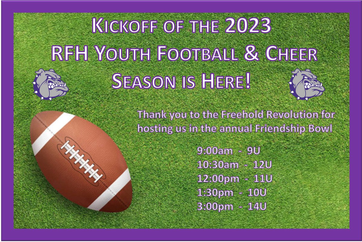 Rumson-Fair Haven Youth Football & Cheer tweet media