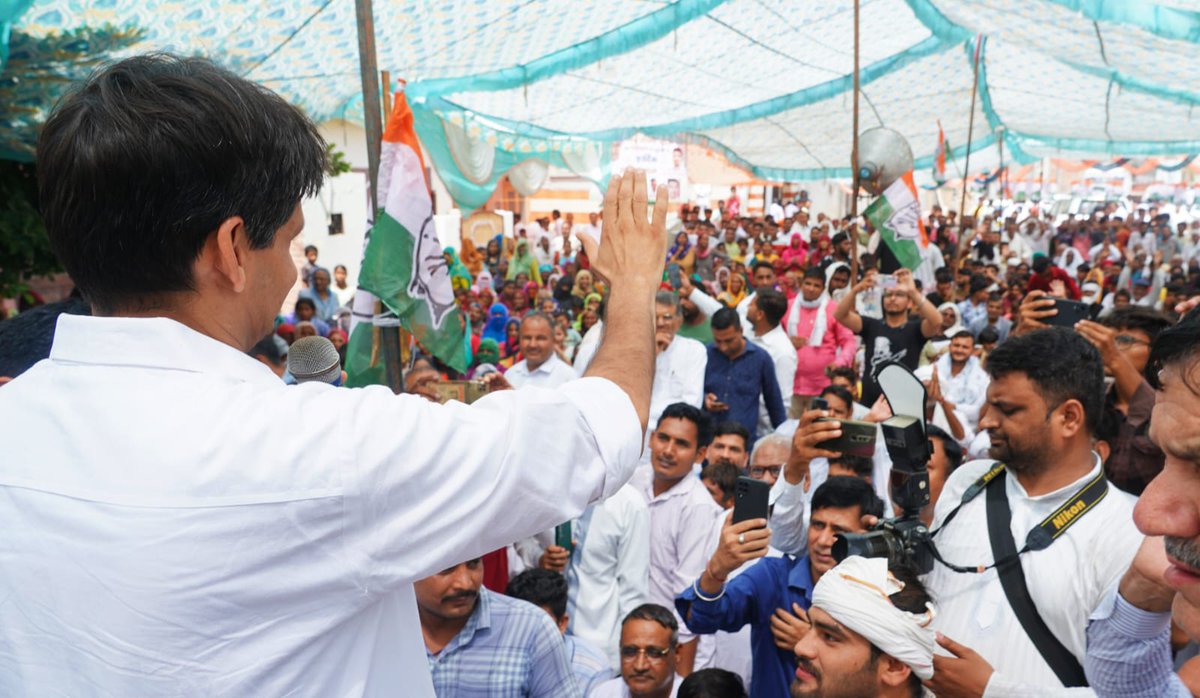 DeependerSHooda's tweet photo. आज नरवाना जाते हुए रास्��े में जगह-जगह हुए अभूतपूर्व स्वागत का दिल से आभार! https://t.co/8OgQ0x3pyJ