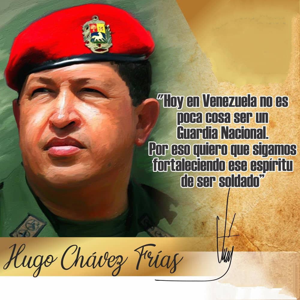 CmdteApure35's tweet photo. #13Ago Buenos Días Pensamiento de Nuestro Comandante Supremo Hugo Rafael Chávez Frías ✍🏼🇻🇪 https://t.co/Mf8VNYu4hQ