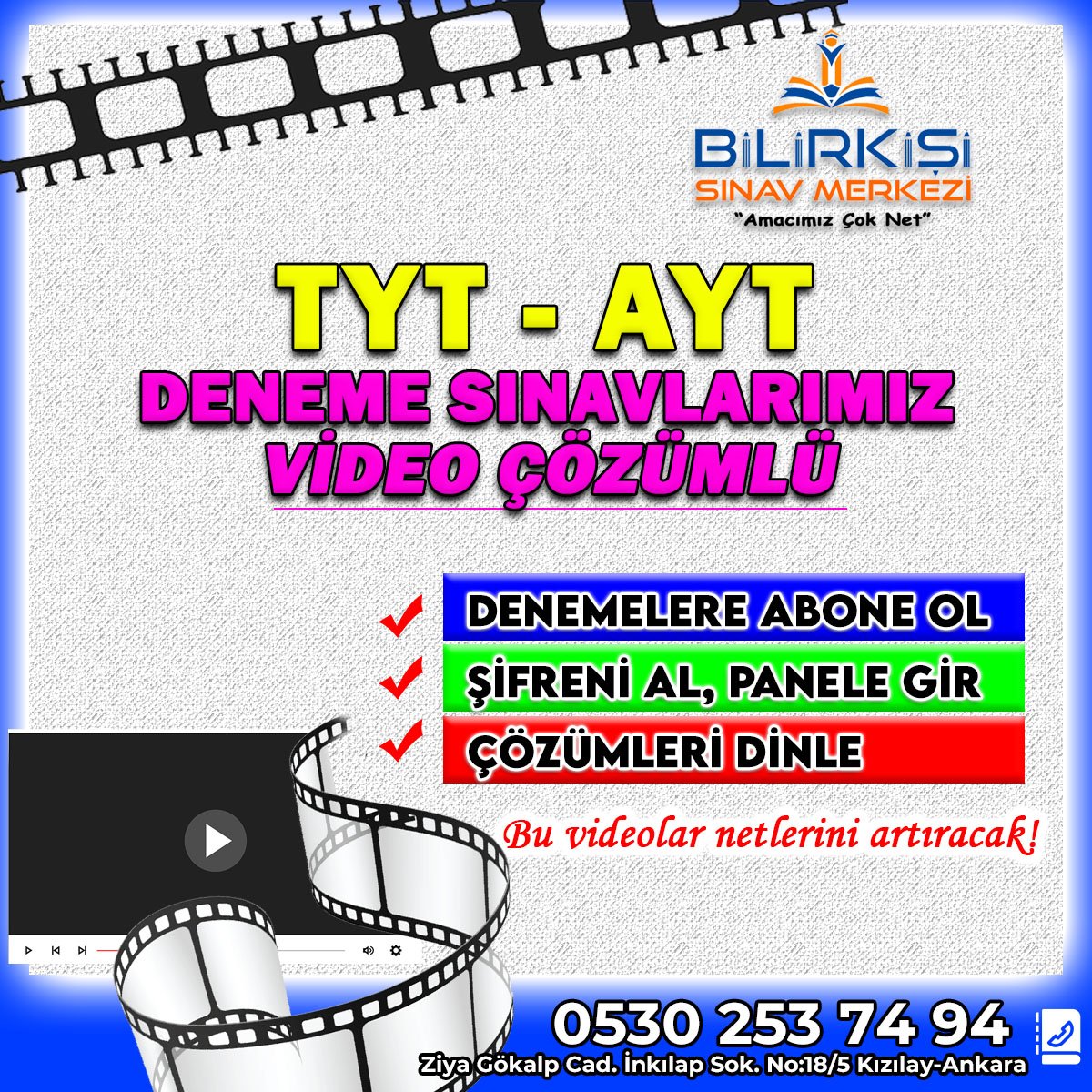 BilirkisiEgitim's tweet photo. VİDEO ÇÖZÜMLÜ DENEMELERİMİZE ABONE OLDUNUZ MU?
#ankaranıneniyikursu #yks2024 #ankaranıneniyieğitimkurumu #bilirkişieğitimkurumları #bilirkişisınavmerkezi #kişiyeözelsorubankası #denemekulübü #denemekulübüankara #ankaradenemekulübü #ankaradenemesınavımerkezi https://t.co/Jk3OC2zauo