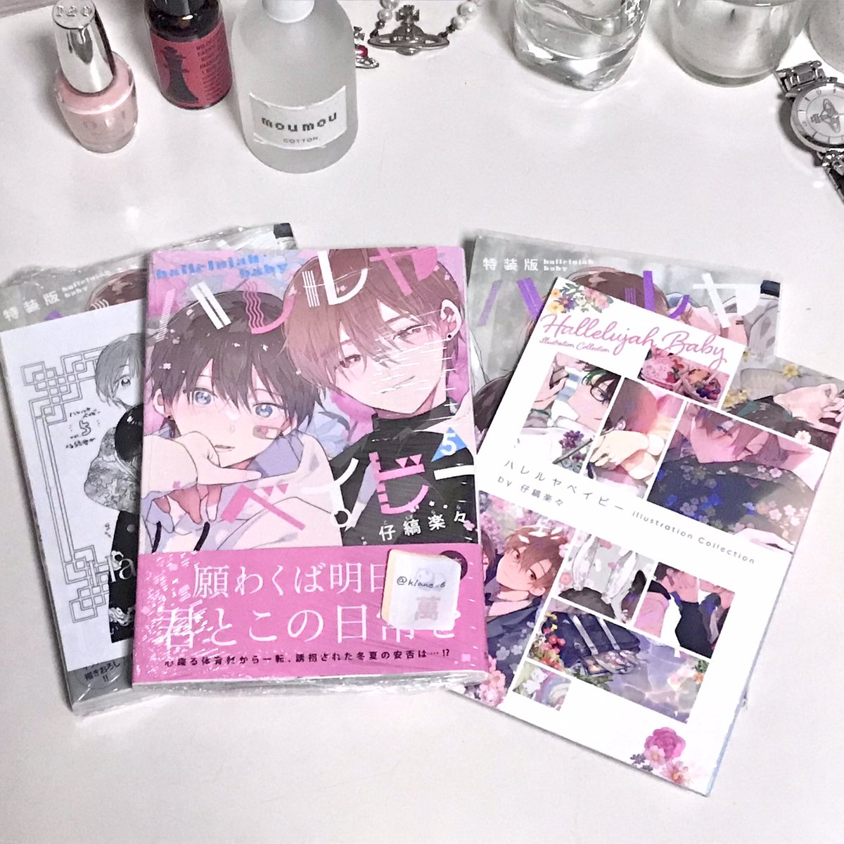 klane_6's tweet photo. 💘

#ハレルヤベイビー5巻発売記念プレゼントキャンペーン https://t.co/qMoFjrekR9