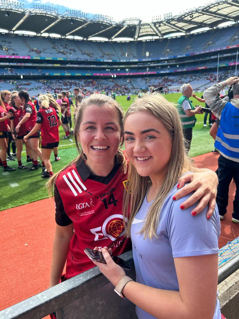_GirlsInTheGame's tweet photo. Congrats @DownLGFA Junior All-Ireland champions! Best of luck to @FerrisNatasha in the run for @ZuCarIreland golden boot award! #girlsinthegame https://t.co/UTZJ9qQSyq