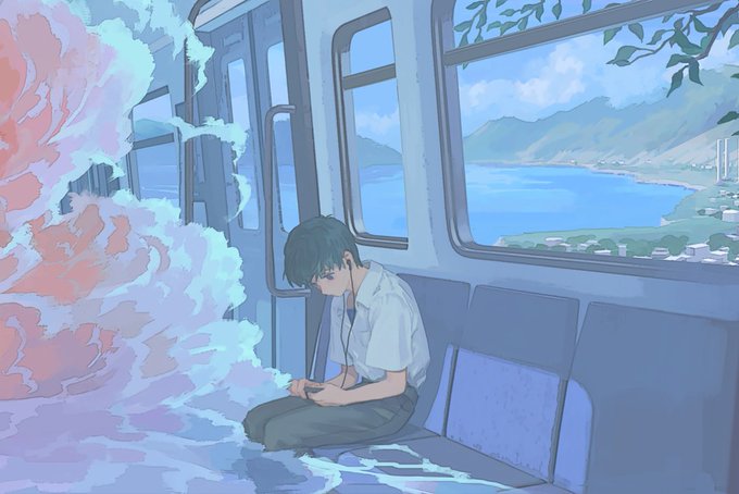 「train interior」 illustration images(Latest)｜5pages