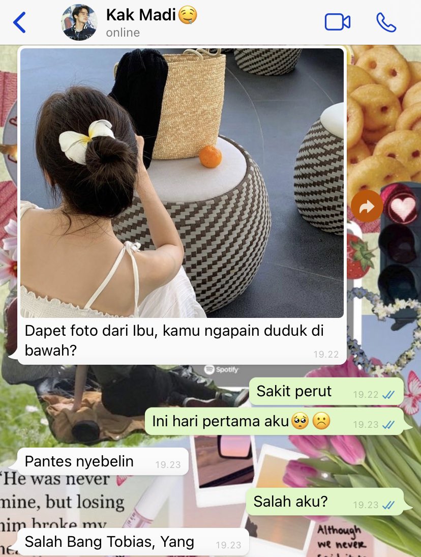 sweetxilarious's tweet image. Hari pertama☹️