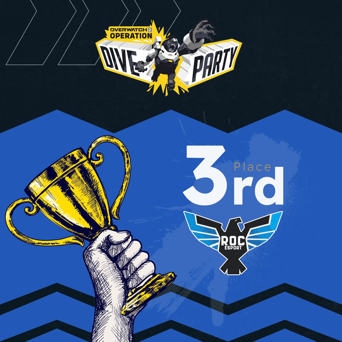 esports_ROC's tweet image. حصلنا على المركز الثالث في بطولة دايف بارتي 🏆
 
الافضل ينتظرنا💙🦅
 
#ROCTeam 
#FlyROC 
#OverWatch