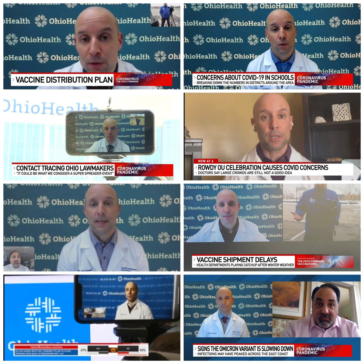 I’ve interviewed him about 100 times since the pandemic but it was always over Zoom! Great to finally meet <a href="/Dr_Infection/">Joseph Gastaldo, MD</a> in person!