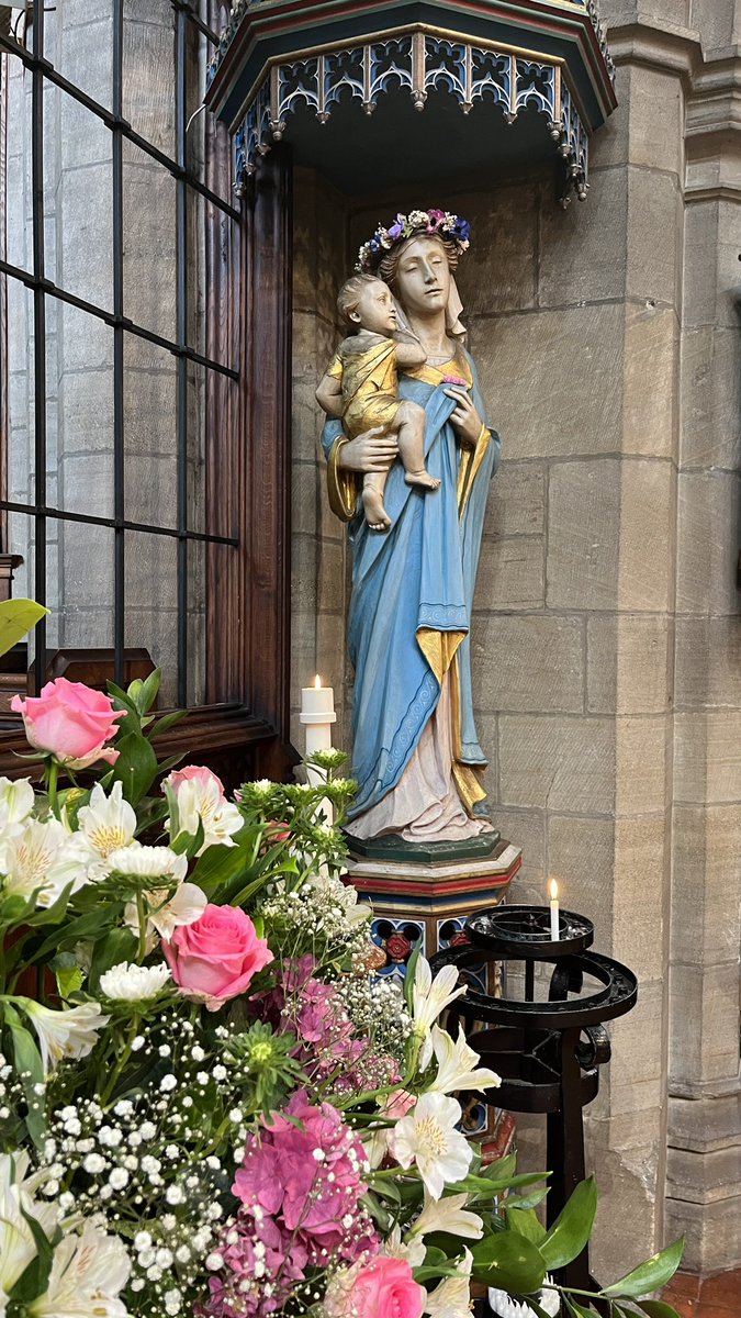 A joyful celebration of Our Lady this morning!  Happy Feast to all our friends and followers.