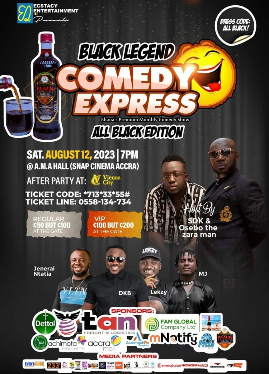 UmaruSanda's tweet image. In these crazy times, take time to laugh hard. Laugh at anything, including your pain, if it'll make you happy. I've been doing that by subscribing to the monthly dose of #ComedyExpress by @dkbghana and team...