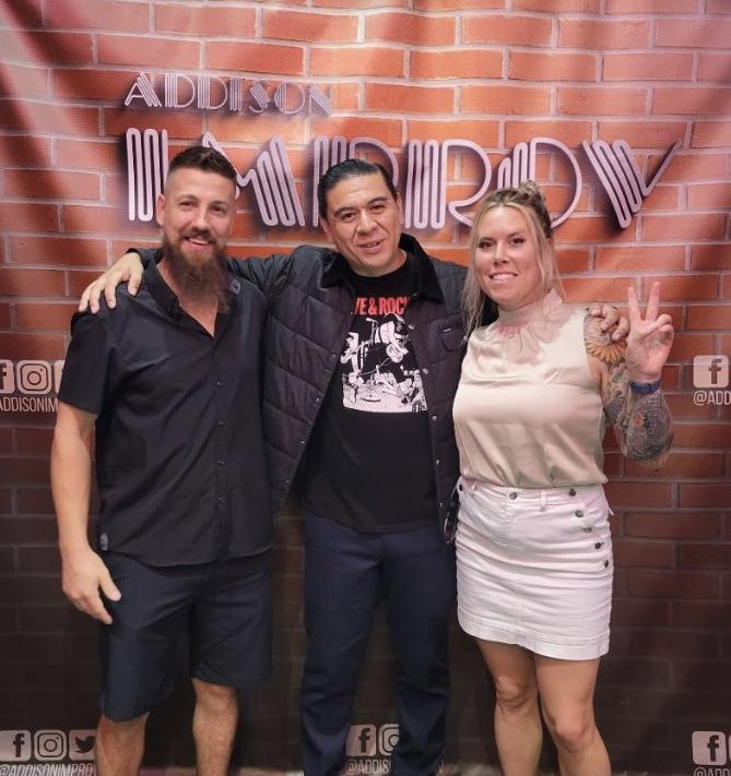 CoachMcCoy_PE's tweet photo. After a loooong (but good)week of back to school PD- we made EVERY intention of having fun this weekend. We got to see @ChrisEstrada85 @AddisonImprov π€ , do some rock climbing, go on two date nights, play games and leave our phones on βdo not disturbβ. π #ToBlessedToBeStressed https://t.co/0X5CfYoEj5