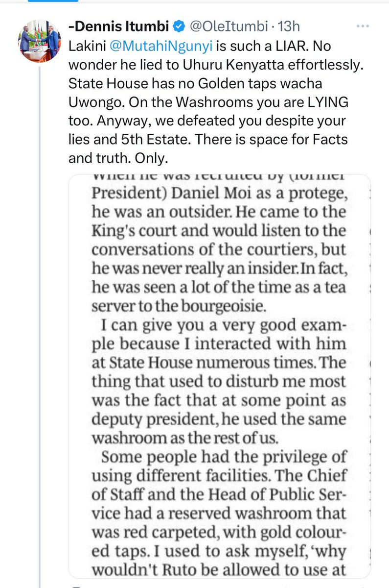 stevenjoro16's tweet photo. @MutahiNgunyi this streets will be very rough for you the hypocrites and betrayers https://t.co/xXm6sF3kFt
