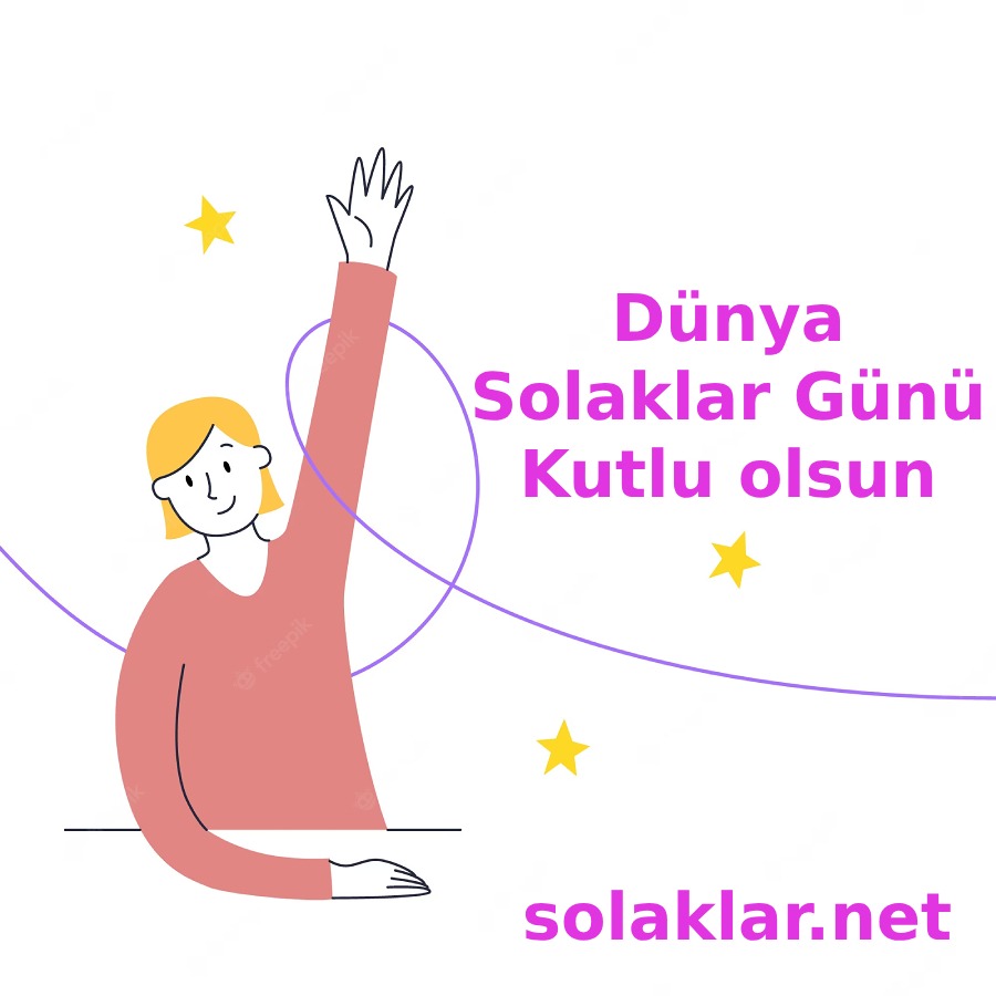 Sağ elini kullanan bir dünyada solak olmanın dezavantajları konusunda farkındalık yaratmak için oluşturulan Dünya Solaklar Günü kutlu olsun.

#Solak sevdiklerinizi sevindirmek için solakurunleri.com sitesinden hediye alabilirsiniz

#solel #13ağustos #solaklar #solaklargünü