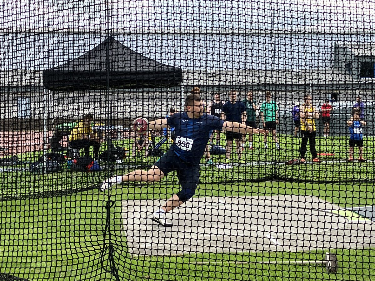 It’s a great discus throw by @DiscusNick at #4Jathletics! He throws 62.93 for a new Native Record, CBP and Scottish title. @SBHarriersAC @Sam0kane @leslie_roy1