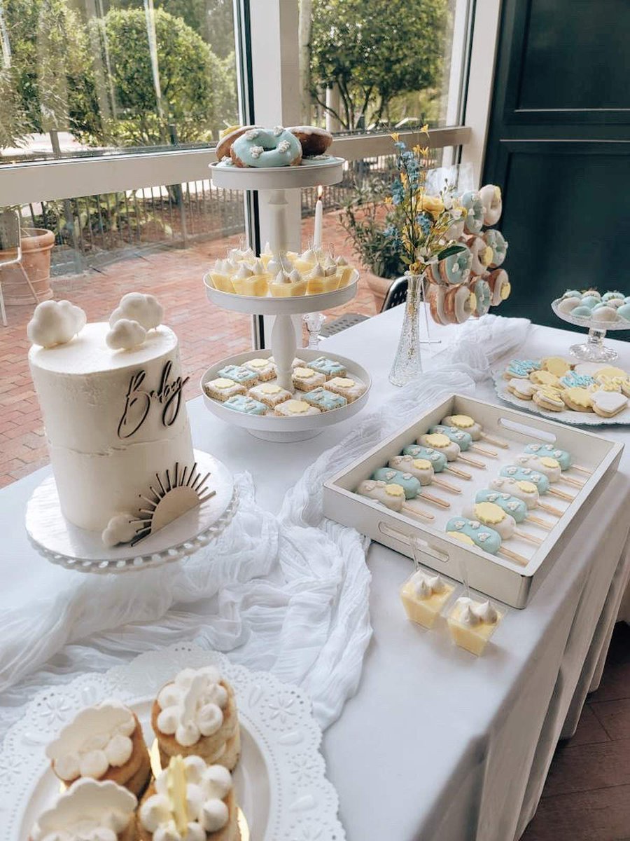 catchmyparty's tweet photo. Take a look at this impressive rustic sun-themed baby shower! The party food looks so pretty! https://t.co/VLc0ncaqxm #catchmyparty #partyideas #babyshower #rusticbabyshower #sun https://t.co/DvC6v8SJd0