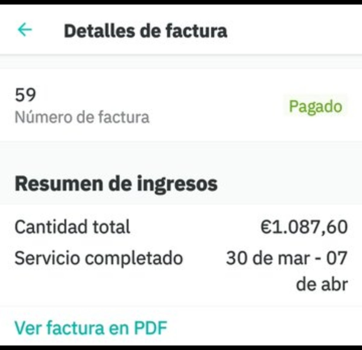 AutonomaRiders's tweet photo. @nocluesfrom @EddineBrad @BcnNatxo @DiegoMMFire @partitocrazy @RaqeulCarbalall @TheObjective_es @Glovo_ES @Yolanda_Diaz_ En una semana de trabajo 1087.60 neto solo con  @Deliveroo_ES sin contar los pedidos de @Glovo_ES ni @Uber_ES es la factura de semanal de @EddineBrad eso lo hacía la mayoría de los riders antes de la llegada de @Yolanda_Diaz_ @PODEMOS y todos esos comunistas de pacotilla @sumar https://t.co/wE1jaMdaKh