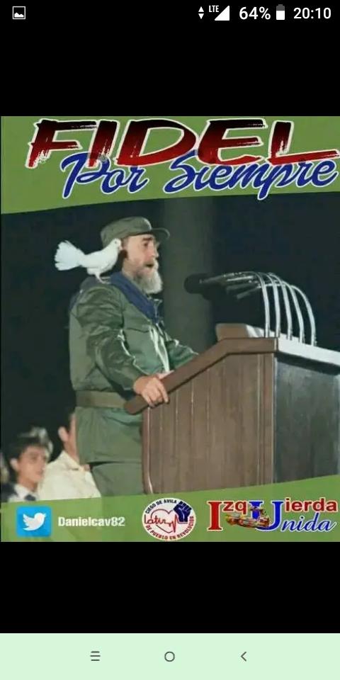 #FidelPorSiempre 
<a href="/Cubacooperabol2/">Brigada Médica 🇨🇺 Bolívar🇻🇪</a> 
<a href="/NoyaDeiky/">Deiky Noya lopez</a> 
<a href="/LopezYudisley/">yudisley lopez alonso</a>