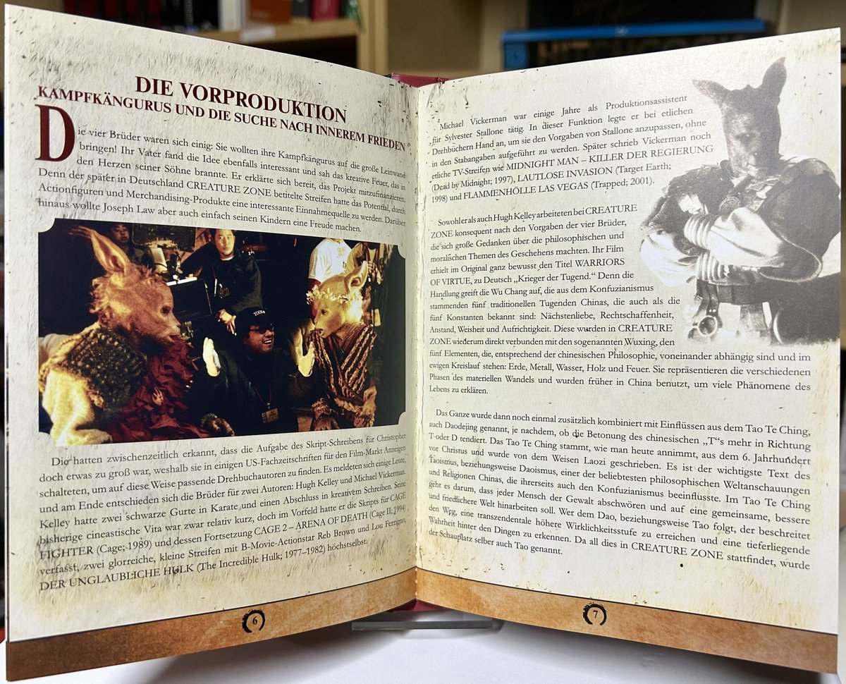CNKellerbach's tweet photo. #CreatureZone / #WarriorsOfVirtue von #RonnyYu jetzt bei @CS__Extreme auf Blu-ray. Für die Edition habe ich mich detailliert mit der verrückten Entstehungsgeschichte des Films beschäftigt. Reiche eigenwillige Chinesen, Philosophie-Lektionen, Kampfkängurus und mehr! #ActionTwitter https://t.co/AXq9Mt10Vx