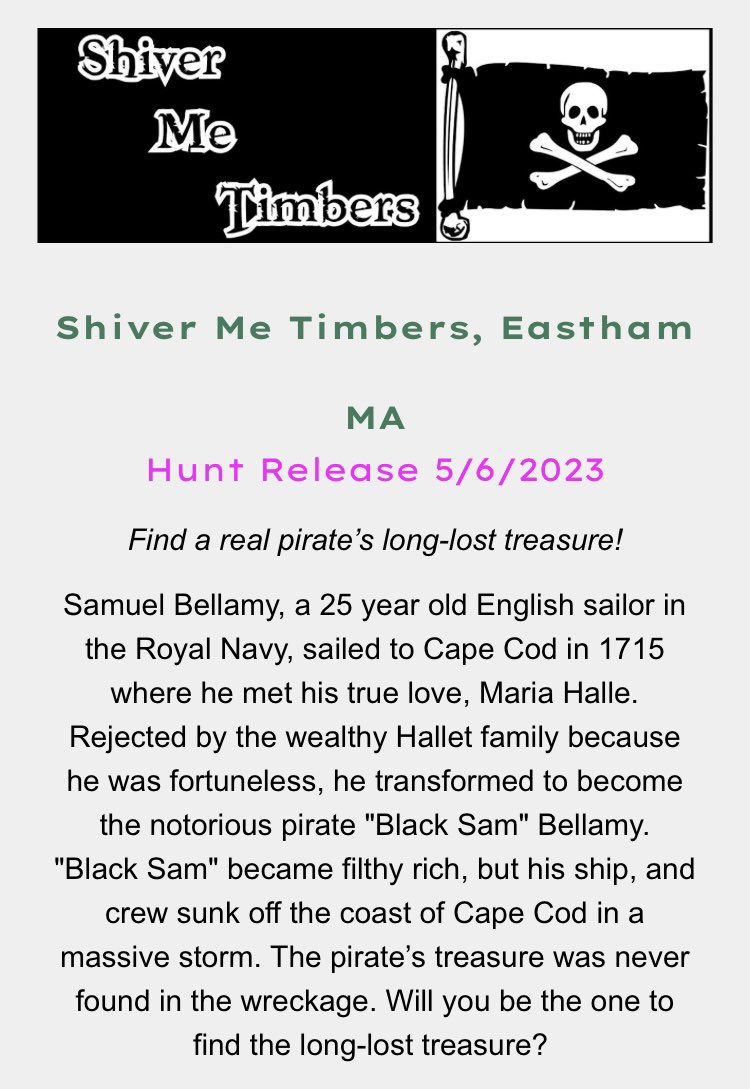 HuntTownApp1's tweet photo. An outdoor escape game is the perfect way to spend the day with six hunts to choose from! The challenging no-hints hunts are Nashua or Springfield. The more relaxed. play at your own pace hunts are in Littleton, NH, Eastham, Westford or Ayer. Happy hunting! #daytripadventure https://t.co/mteLEWxgqm