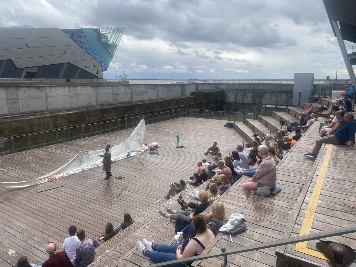 Today, we are delighted to have two shows of The Tempest by SISATA - Open Air Theatre The second show is at 6.30pm today (finishes at 8.30pm) why not grab a flask and some snacks, and join us for the last showing of this special production. ticketsource.co.uk/whats-on/bridl…