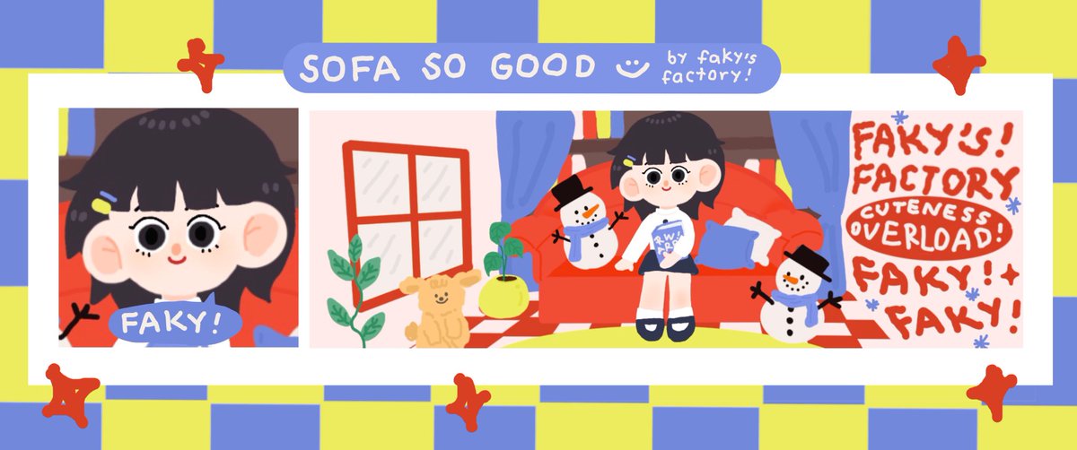 Sofa so good edition ver. red white and blue

♡ price - 99 bath

♡ mention na ka

#ร้านฟอร์บอท #พื้นที่โปรร้าน 
#fakythebabyxworks
