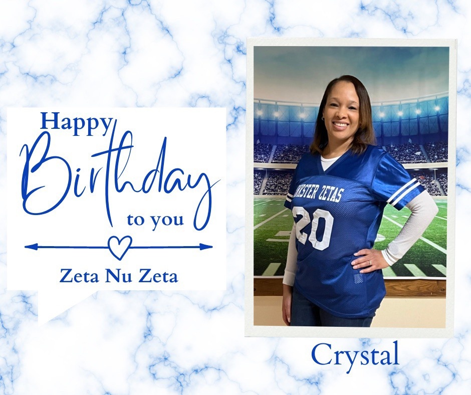 InksterZetas's tweet photo. It's your birthday Crystal!!! Wishing you a fun-filled celebration.  Enjoy!

#ItsYourBirthday #TheInksterZetas #ZNZ #ZPhiB https://t.co/aIA0jC2cb4