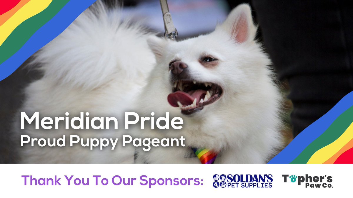 meridiantwp's tweet image. 🐾 PAWS what you are doing! 🐾

We’re inviting you to Meridian Pride’s PROUD PUPPY PAGEANT, happening Saturday, August 26 at Marketplace on the Green. 

Find more information about Meridian Pride at: meridian.mi.us/MeridianPride. 

#MeridianPride #MeridianTownship #Haslett #Okemos