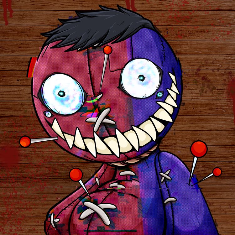 Putting my buttons to use from <a href="/losttoysnft/">Lost Toys</a> how do you Doo 😘