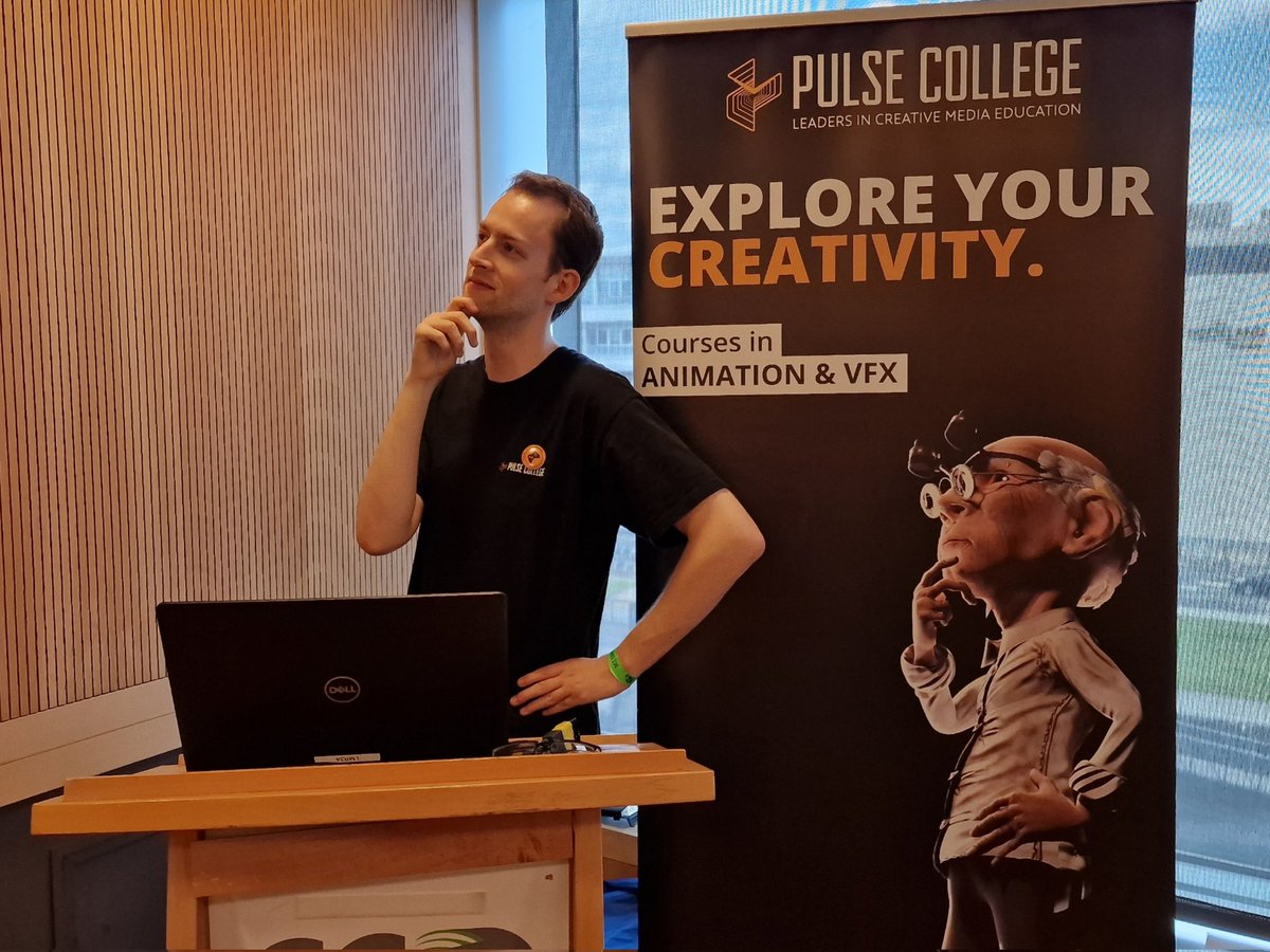 DublinComicCon's tweet photo. Joseph Learoyd returns to the @Pulsec College Room for an in-depth lecture covering the 3D animation pipeline.
If you’re interested in 3D animation, check it out!
#dublincomiccon #dcc2023 #dcc #dublincomiccon2023 #PulseCollege #JosephLearoyd #3DAnimation https://t.co/PHMNRvP8q7