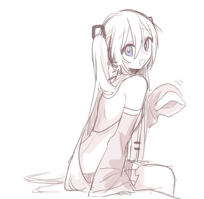 初音ミク 「」|れゐなのイラスト