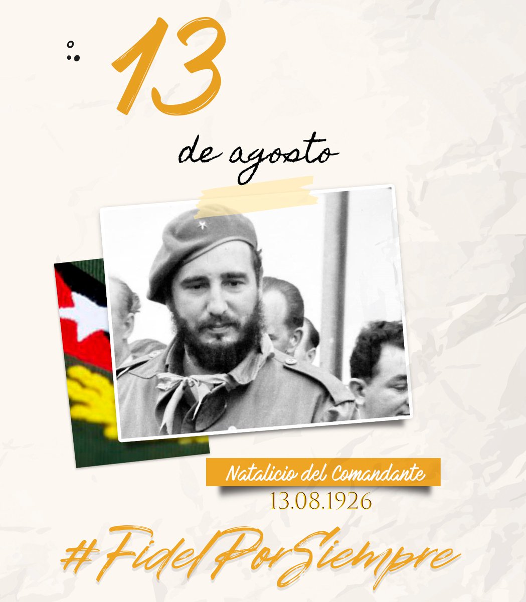 "Contigo comandante Fidel, con Camilo, el Ché y  Chávez aprendimos a creer en el hombre nuevo latinoamericano. #FidelPorSiempre.#CubaPorLaVida #CubaCoopera <a href="/cubacooperaven/">Brigada Médica Cubana en Venezuela</a> <a href="/MINSAPCuba/">Ministerio de Salud Pública de Cuba</a> <a href="/japortalmiranda/">José Angel Portal Miranda</a> <a href="/MinSaludVE/">MPPSalud</a> <a href="/MagaGutierrezV/">Magaly Gutiérrez Viña</a> <a href="/cubacooperabol2/">Brigada Médica 🇨🇺 Bolívar🇻🇪</a>