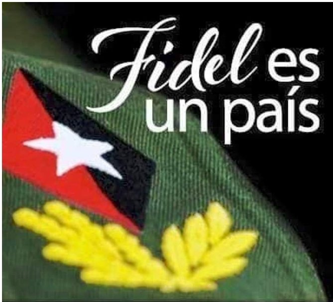 CubacooperaNg's tweet photo. He cometido errores, pero ninguno estratégico, simplemente táctico. No tengo ni un átomo de arrepentimiento de lo que hemos hecho en nuestro país.  #FidelPorSiempre #CubaCoopera https://t.co/ggq1tJe55E