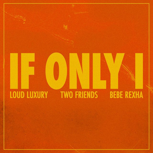 “If Only I” by <a href="/LoudLuxury/">LOUD LUXURY</a> &amp; <a href="/twofriendsmusic/">Two Friends</a> ft. <a href="/BebeRexha/">Bebe Rexha</a> is officially #1 on US Dance Radio (Mediabase) this week. 

Congratulations, to all artists 🎉