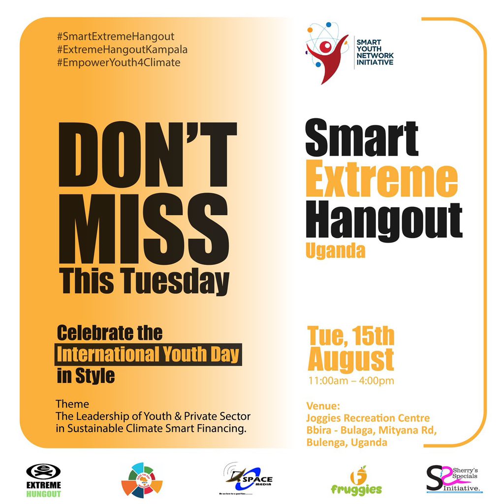 Nishaaggie's tweet image. Theme : &quot;Youth Leadership and Private Sector in Sustainable Climate Smart Financing.”