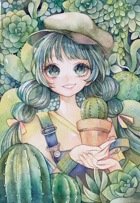 #お盆休みはフォロワーさんが増えるらしい  お盆もお仕事頑張りながら描いてます増えたらいいなぁ
