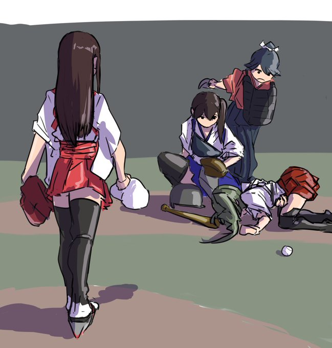 どう考えてもこれ
#軽い気持ちで描いたら思った以上に反響があった絵 