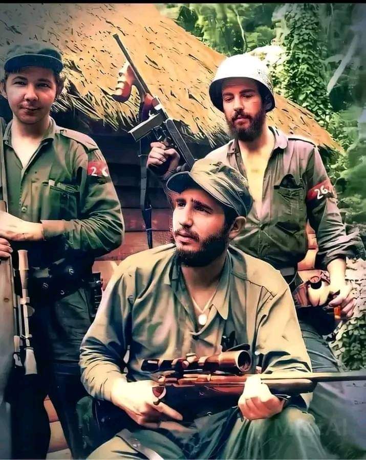 Naciste para hacer cumplir los sueños de Martí, naciste para hacer libre a tu Patria, para darle dignidad a los cubanos. 
#FidelPorSiempre
