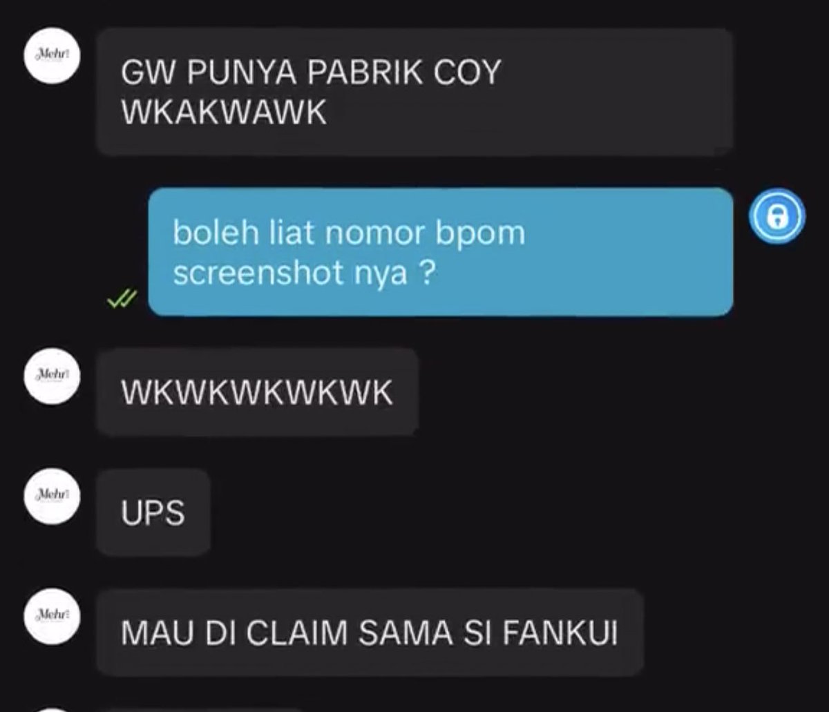 angewwie's tweet photo. Ini kalo yang ngehandle ownernya langsung sih parah ya. Rasis banget sama customer pake manggil fankuy segala. Ada-ada aja cokkk kelakuan brand parfum gak terkenal 👎🏻👎🏻👎🏻 https://t.co/eHLNeHZqzJ