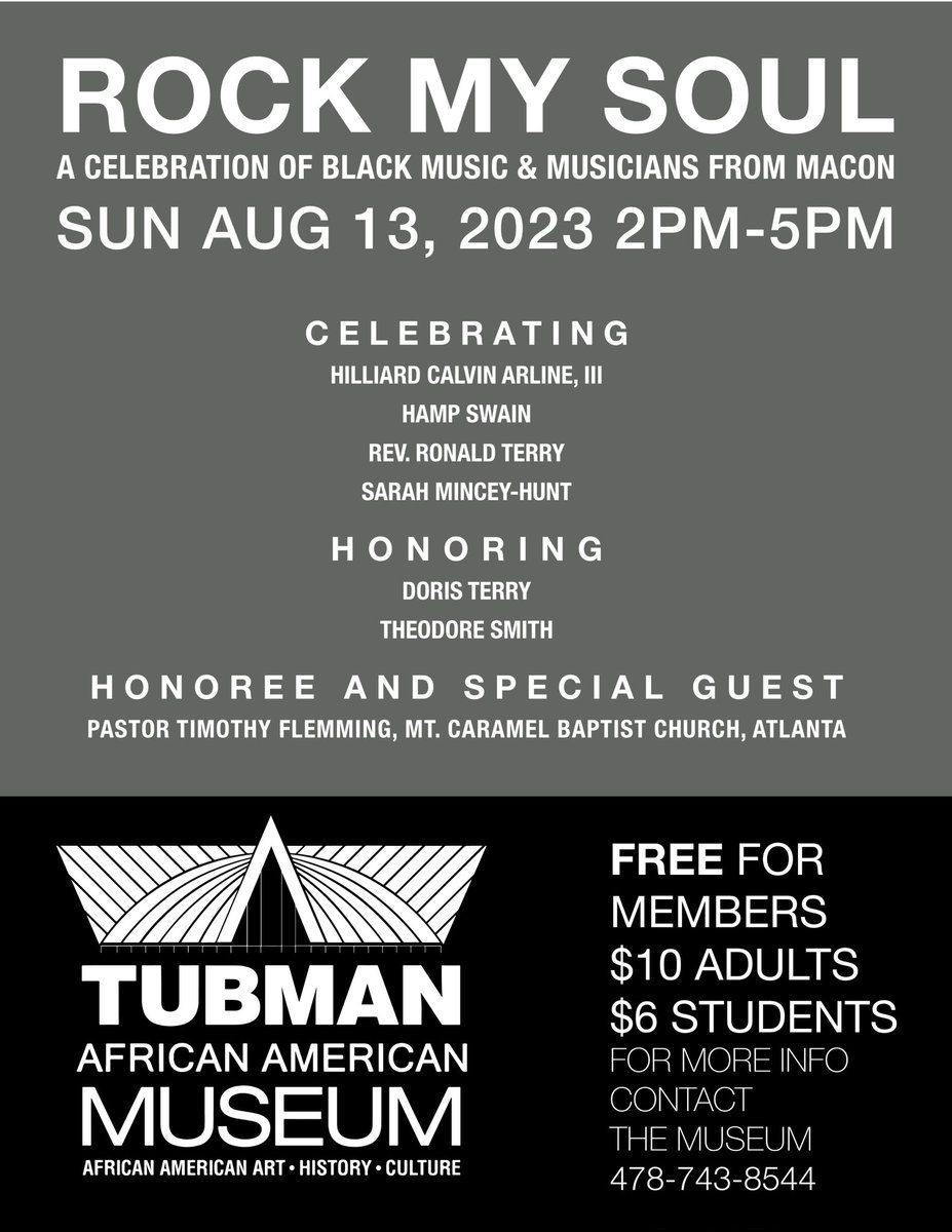 Congratulations to <a href="/tubmanmuseum/">Tubman Museum</a> as you celebrate artists today!  Thank you for wanting to shine a light on the authors and artistry of  @ananthologyofsisterhood during the festivities and for your continued partnership.  

#tubmanmuseum
#rockmysoul 
#artistry 
#communitypartners