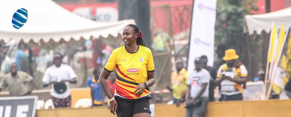 Privileged to represent the @shecranes256 at the #Kyadondo7s and the final between <a href="/HeathensRFC/">HEATHENS RUGBY CLUB</a> and <a href="/piratesrugbyUG/">PIRATES RUGBY</a> is on 🏉🔥

#KyadondoIsHome