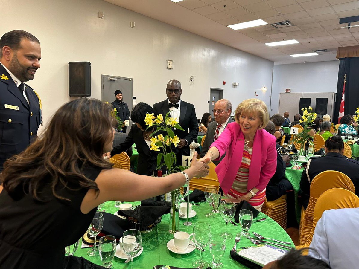 A wonderful night of celebrations! I was thrilled to join the Jamaican Canadian Association for their 61st Anniversary & to help commemorate the 61st year of Jamaica’s independence. Happy Anniversary @jcaontario & Happy Independence! Always a pleasure seeing you all. #HRBC