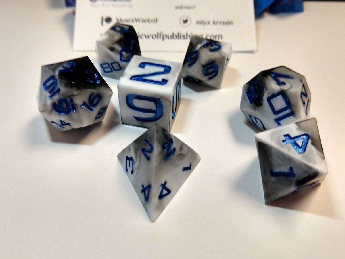 miya_kressin's tweet photo. @MC_Etching I'm Miya (she/her), and I make stories and shinies. I write spicy romance and can be found at https://t.co/zVcK0Sez96, and my handmade resin dice, runes, pendants, and figurines can be found at https://t.co/SNneM8TnFJ along with our handmade pewter pendants. https://t.co/yg9mllqIWW