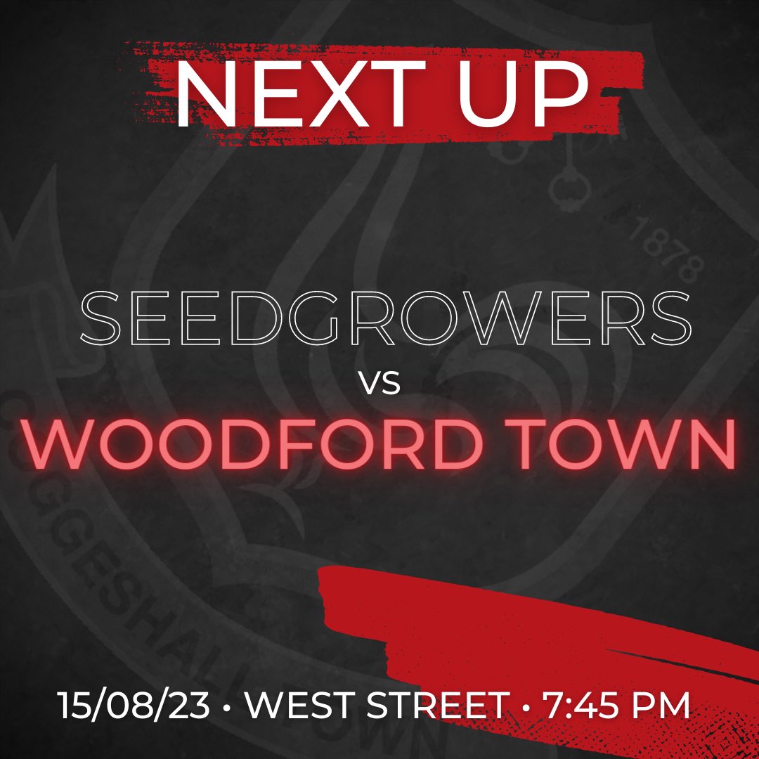 A much improved #SeedGrowers side are back in action on Tuesday night!

#COGWFD