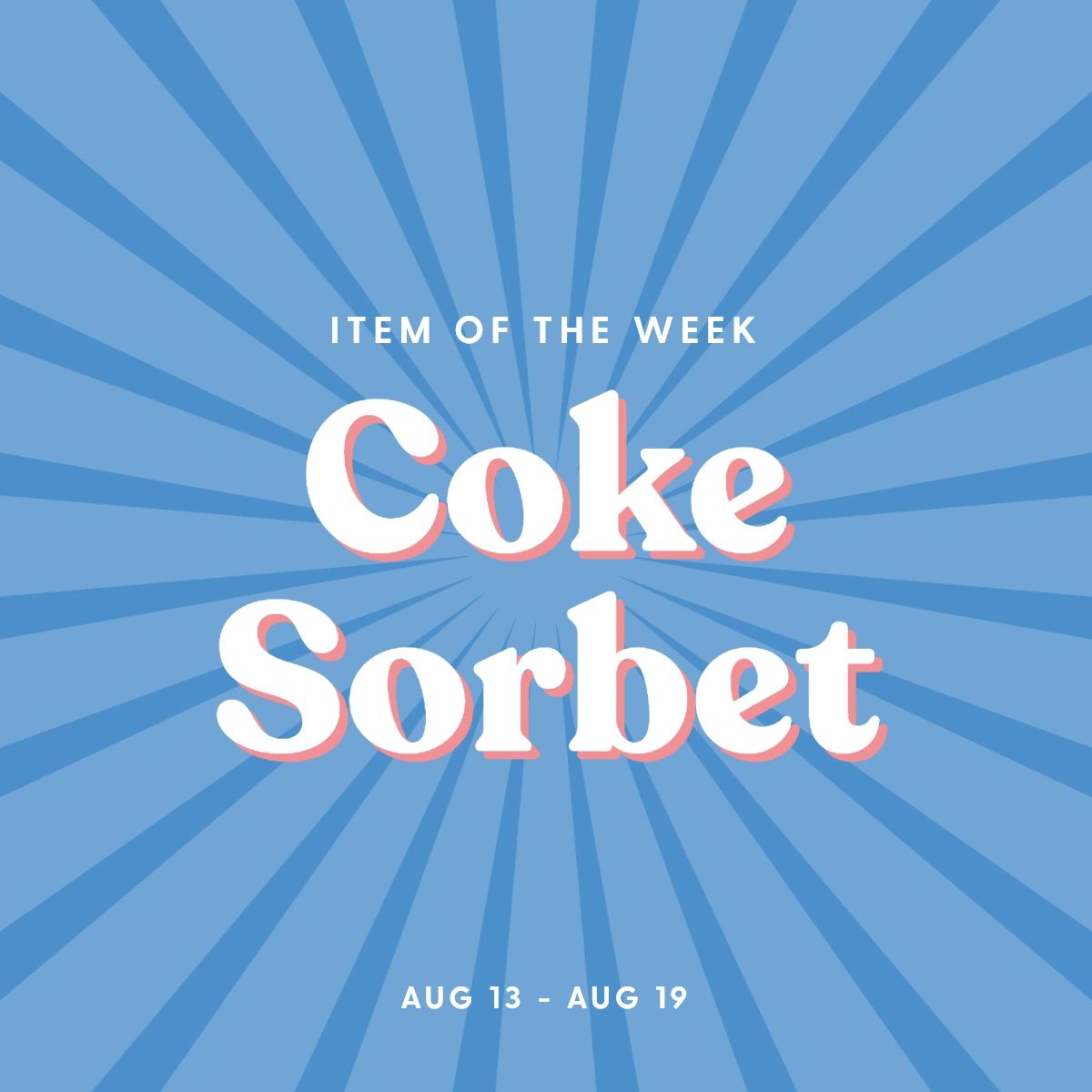 The frozen Coke fad is here in the form of Coke sorbet! Stop by this week to enjoy. #FourSeasIceCream #IceCream #FourSeas #Centerville #CapeCod