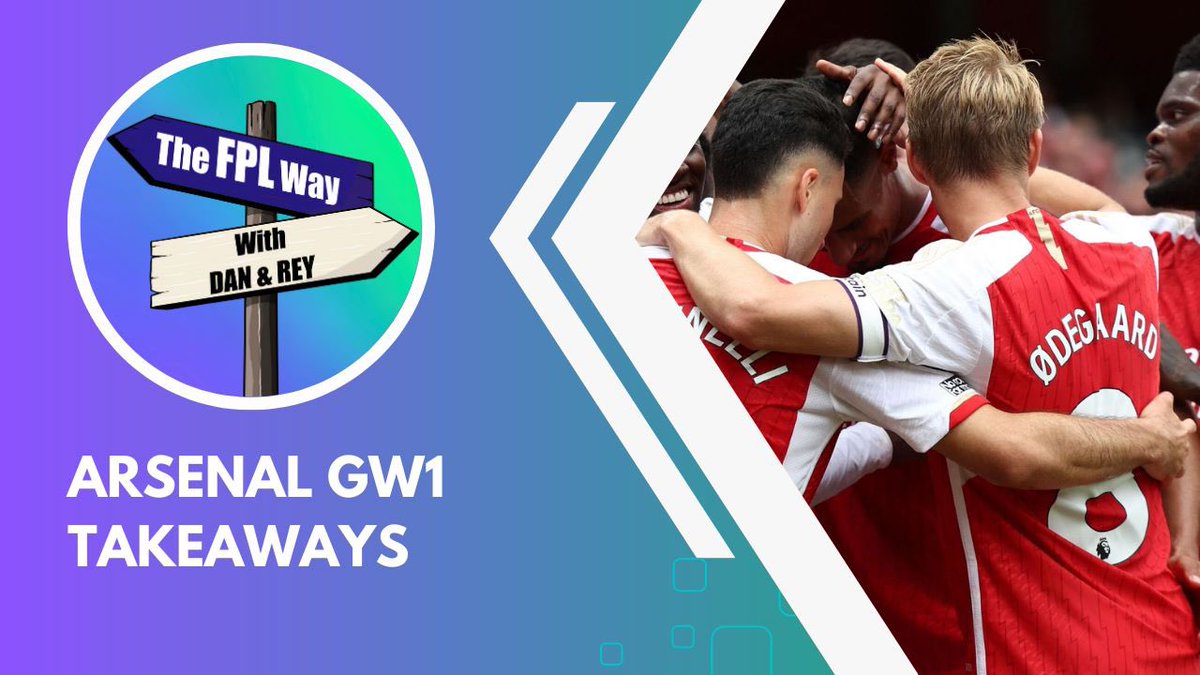 Thread alert #FPL 🚨

“Arsenal #GW1 takeaways”

Rey summarises his key points after the #ARSNFO match ✍🏽 

Author: @rey_qur