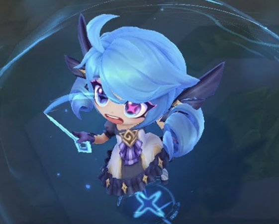 WiLLiSGaming's tweet photo. Anyone play TFT? riot gave me a bunch of chibi gwen skin codes. 

Drop a reply if you want one :) https://t.co/FBZWIQas7s
