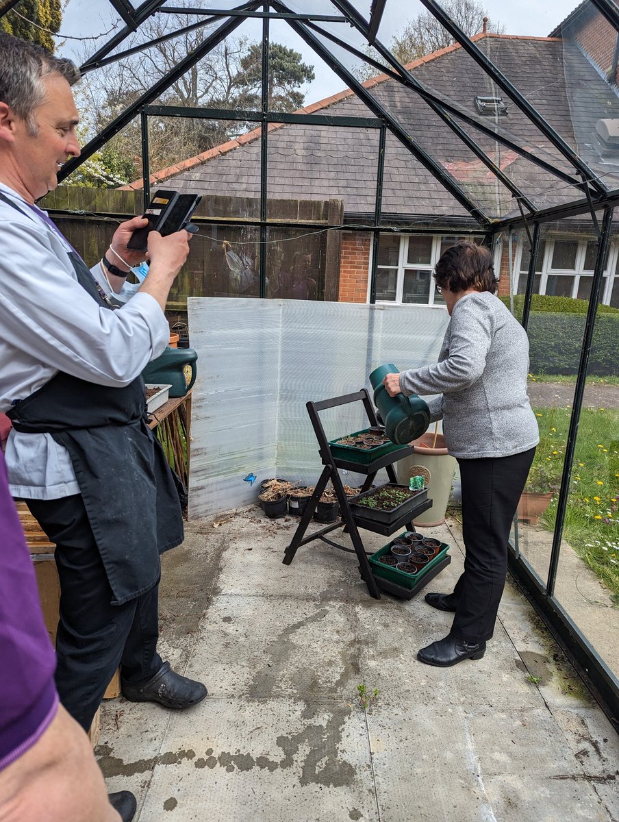 TheFirsCH's tweet image. Since #April2023 we have been planting and #growing our own #herbs #tomatos and #cucumbers, our chef and Handyperson we have been amazing with our residents 🙂 please scroll down to see the progress @AnchorLaterLife @CQCProf @DementiaFriends @DementiaUK @GWandShows @jamieoliver