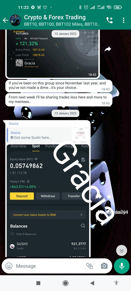 Gracevill_e's tweet photo. Get Mentored on #crypto and #forex trading today. Check images for what my current mentees are saying.. https://t.co/kro0RhAcKP