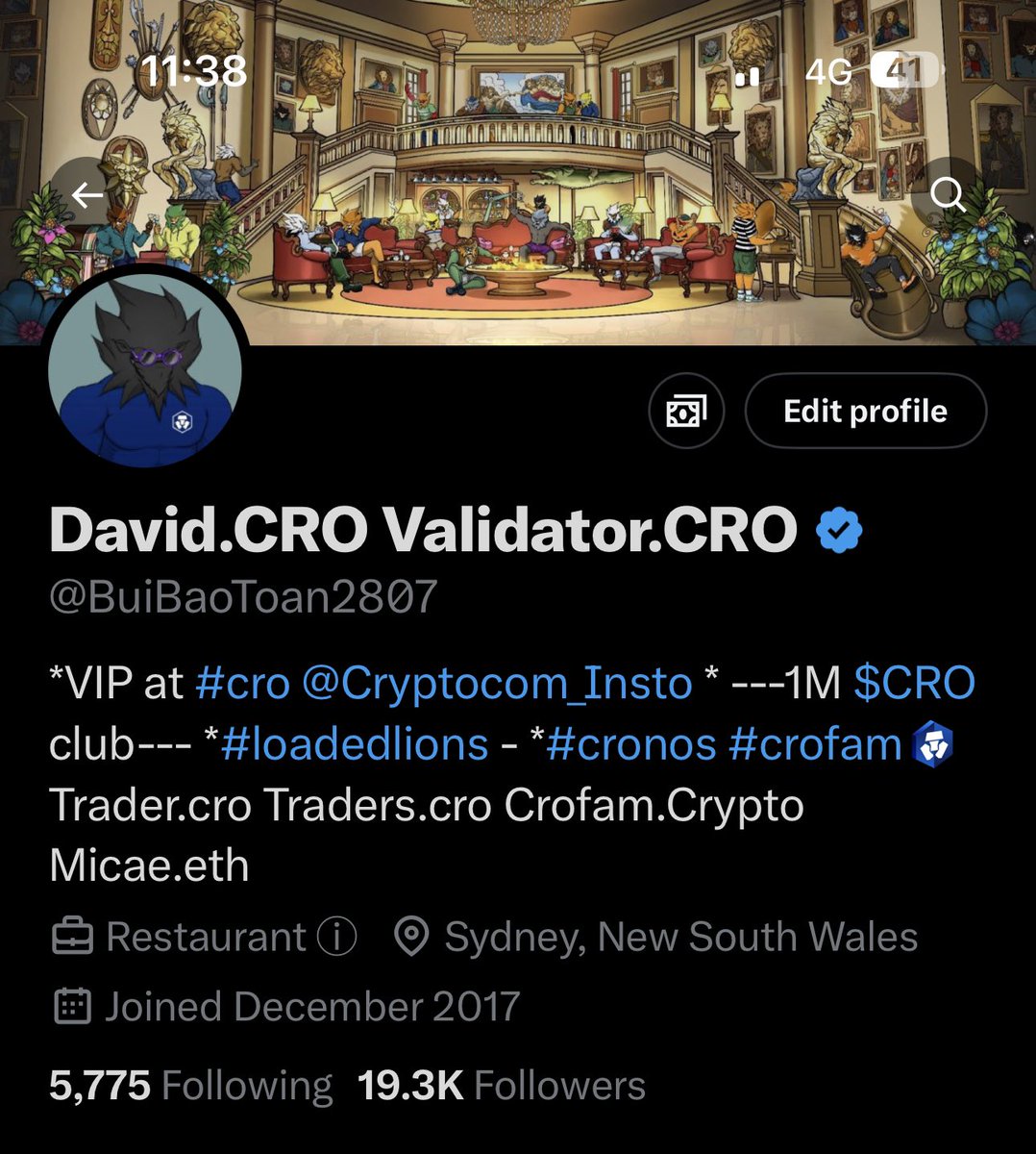 Only 700 followers left until 20,000 followers.

Crazy! 

I will giveaway 200 $Cro to 5 random persons If this tweet have over 100 RT

Like and Retweet to join the party 🎊 
#Crofam 
#Cryptocom #FFTB #Loadedlions <a href="/cryptocom/">Crypto.com</a> #BNB