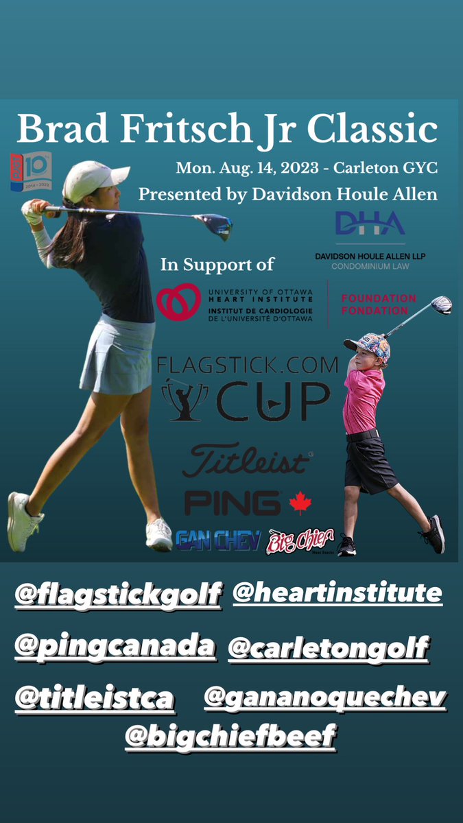 24 hrs away from our 11th event in the Race to the <a href="/Flagstick/">Flagstick.com Golf 🇨🇦⛳️</a> Cup 🏆

<a href="/BradFritsch/">Brad Fritsch</a> <a href="/Carleton_Golf/">Carleton Golf Club</a> <a href="/CondoLawNews/">Davidson Houle Allen LLP</a> <a href="/TitleistCA/">TitleistCA</a> <a href="/pingcanada/">PING Canada</a> <a href="/GananoqueChev/">Gananoque Chevrolet</a>