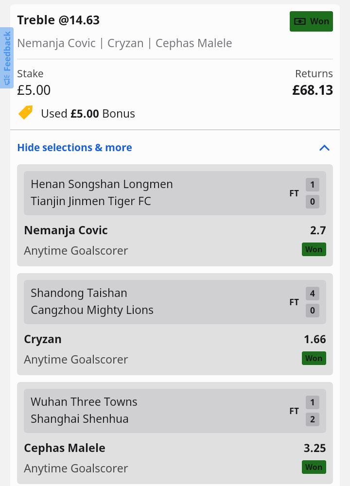 WannaBetUK's tweet photo. 💥💥💥💥💥💥💥💥💥💥💥💥💥💥💥💥💥💥💥💥💥💥💥💥💥💥💥💥💥💥 WINNER WINNER WINNER

Like and RT the hell out of this winner everyone 🙏 

🇨🇳🇨🇳🇨🇳🇨🇳🇨🇳🇨🇳 Paid us a 14.6 odds acca 👇👇👇👇👇 don't miss any more winners 😋

Join our free TELEGRAM 🤑

https://t.co/SlF89L2tEx https://t.co/W1HSvT1U82